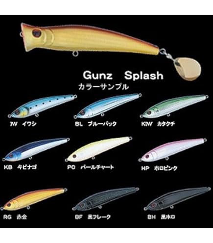 tailwalk GUNZ140F.S 12個セット Amazon.co.jp: テイルウォーク(Tailwalk) ルアー ガンズ 140S G